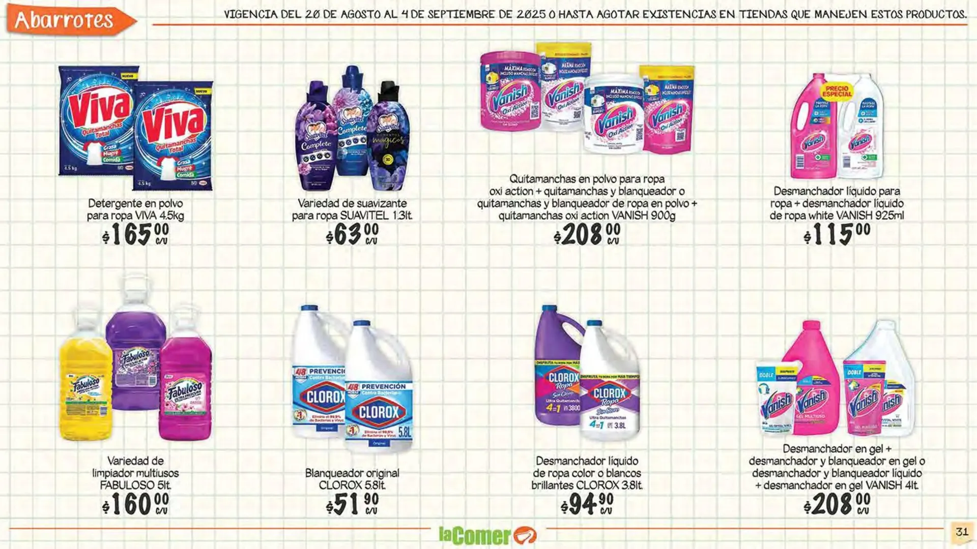 Catálogo de Catálogo La Comer 20 de agosto al 4 de septiembre 2025 - Pagina 33
