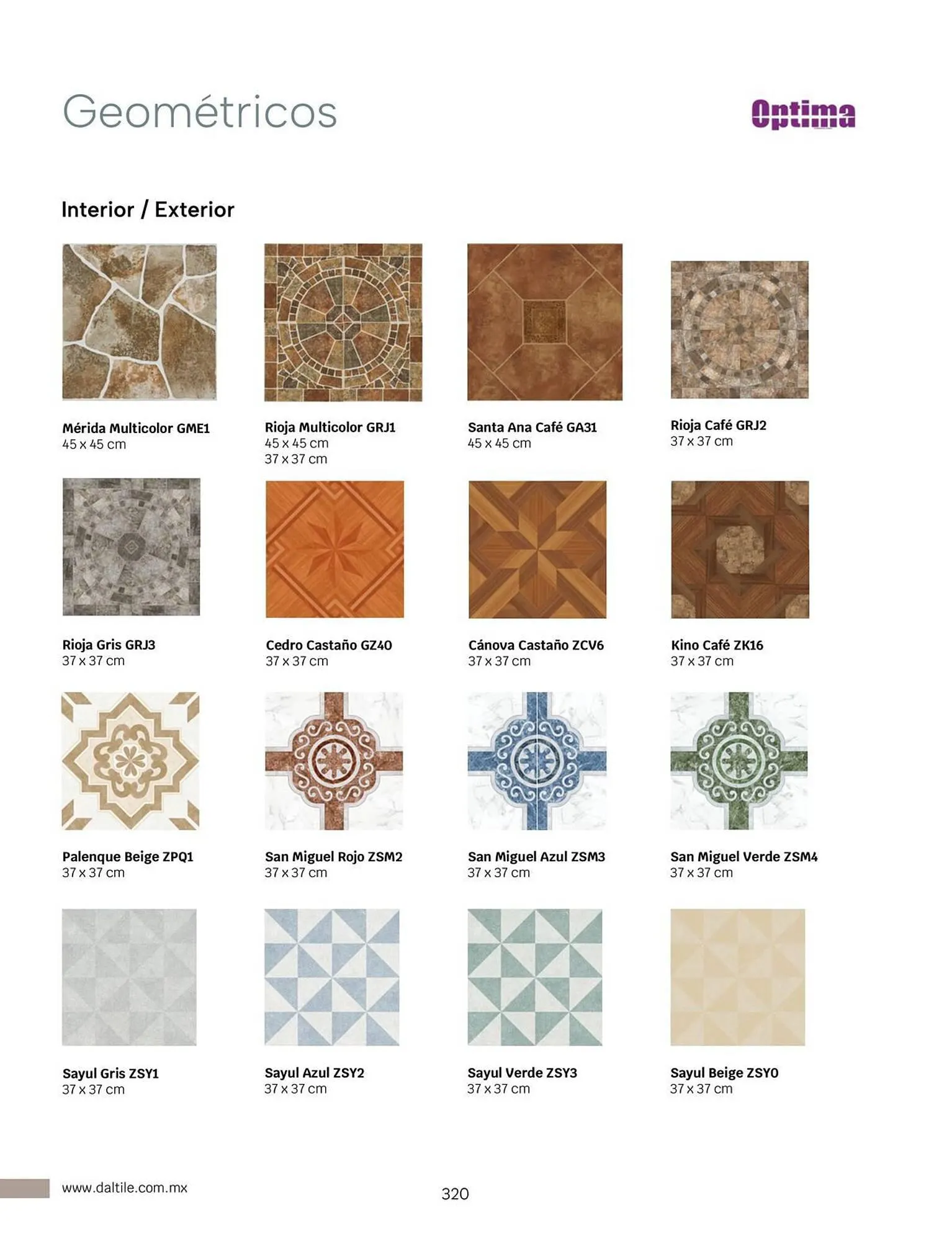 Catálogo de Catálogo Daltile 1 de enero al 31 de diciembre 2024 - Pagina 320