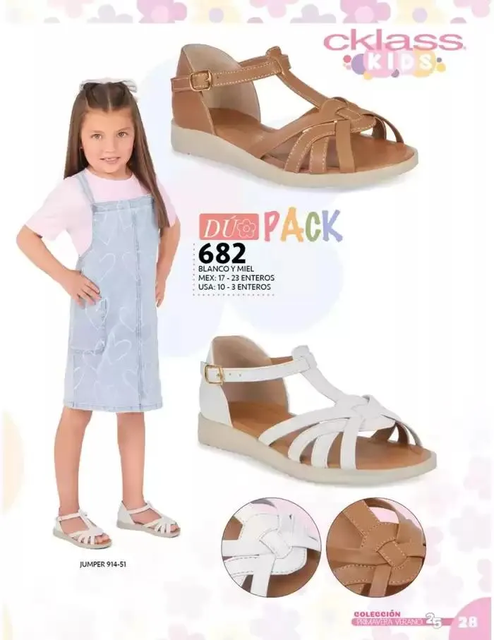 Catálogo de Catálogo Cklass Kids Niñas Primavera Verano 2025 México 8 de enero al 30 de junio 2025 - Pagina 22