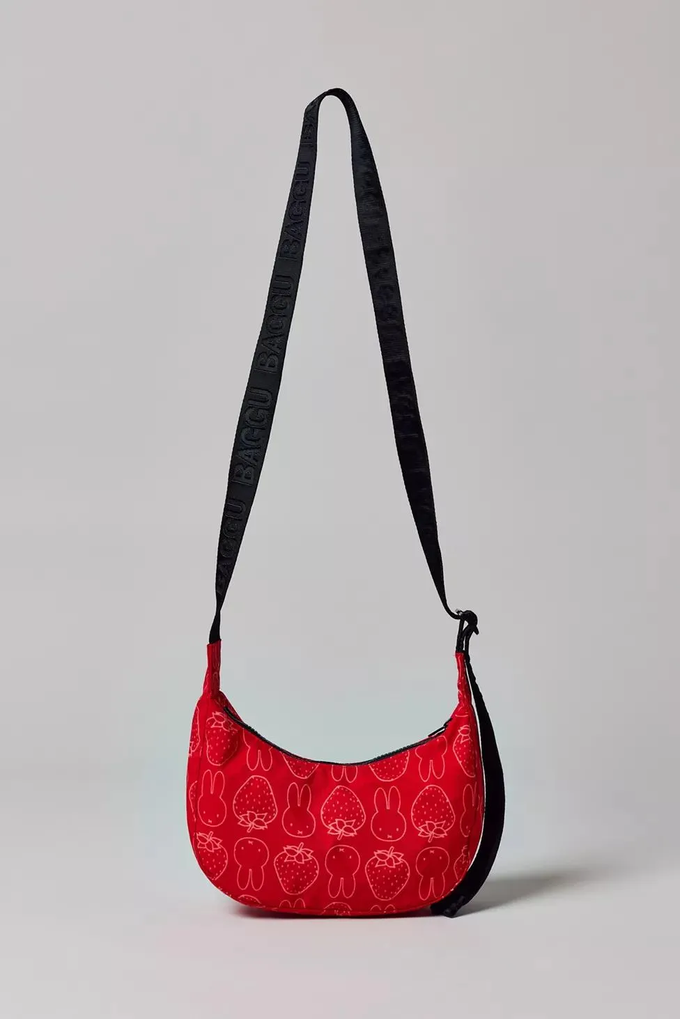 BAGGU & Miffy UO Exclusive Small Nylon Crescent Bag