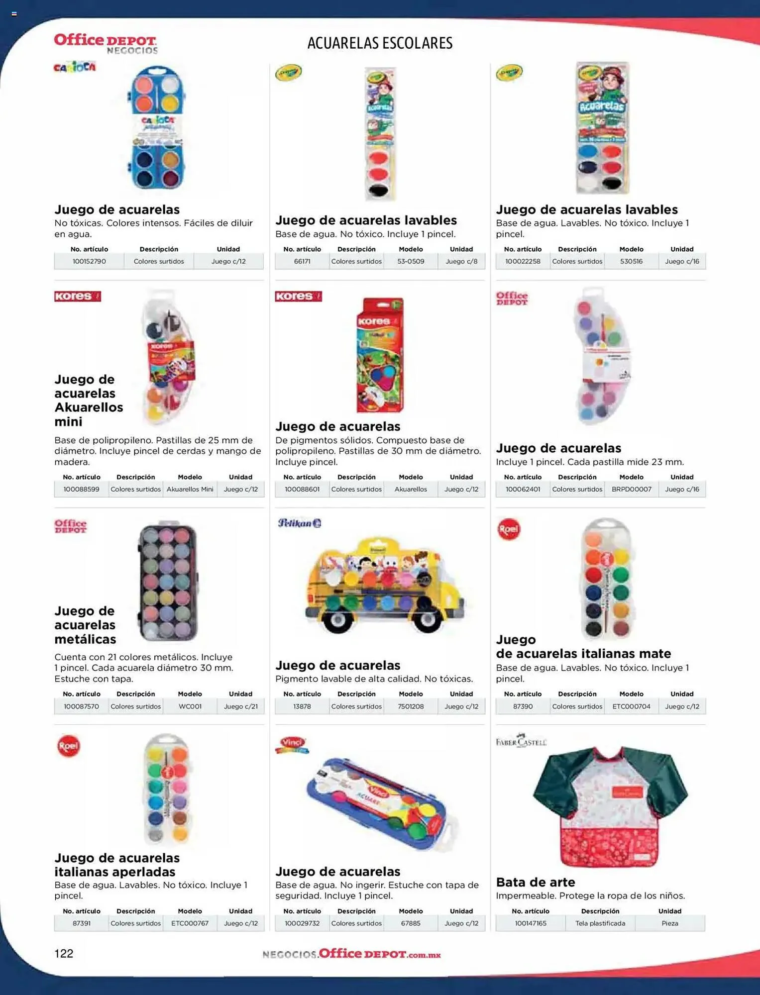 Catálogo de Catálogo Office Depot 9 de enero al 31 de diciembre 2025 - Pagina 124