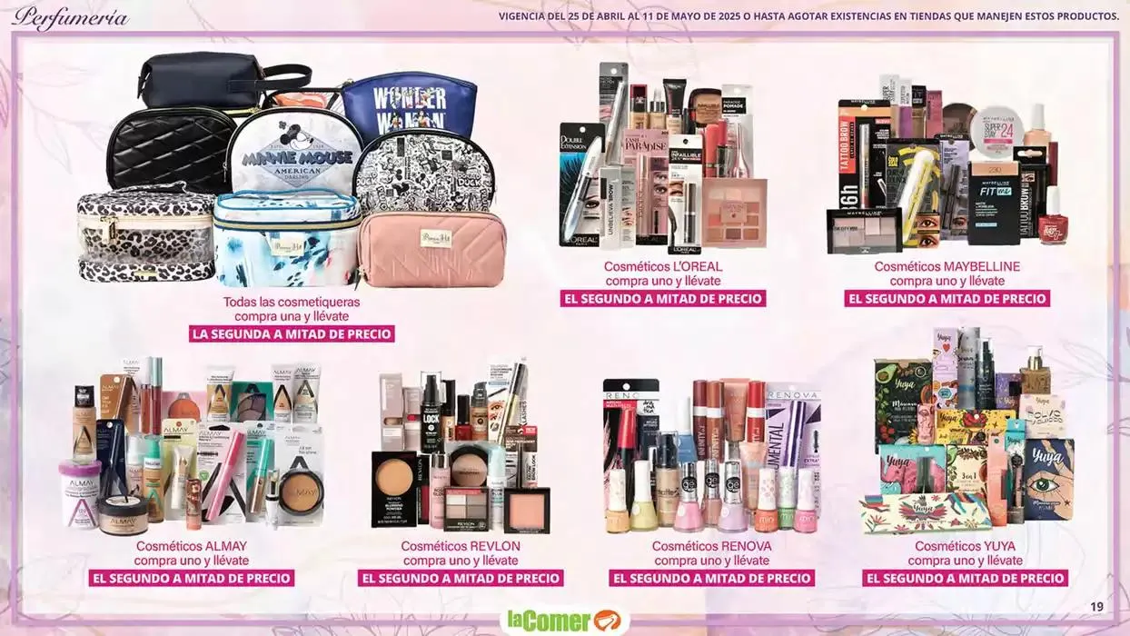 Catálogo de La Comer - Día de la Madre  24 de abril al 11 de mayo 2025 - Pagina 19