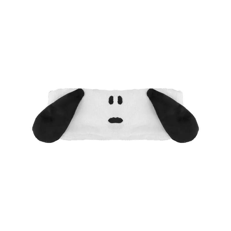 Banda Para Cabello Snoopy Textil Blanco