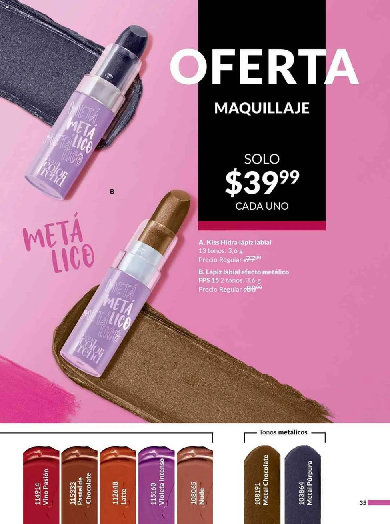 Catálogo de Catálogo Avon 14 de marzo al 22 de abril 2024 - Pagina 35