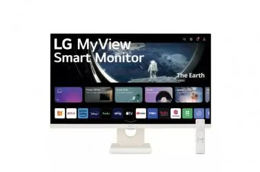 Monitor LG MyView LCD 27", 1920x1080 Full HD, 60Hz, HDMI, Bocinas Integradas, Blanco