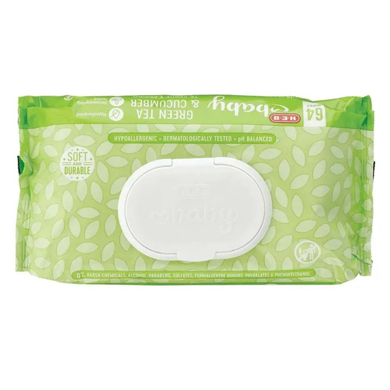 Heb Baby Toallitas Humedas Para Bebe Aroma Te 64 Pz