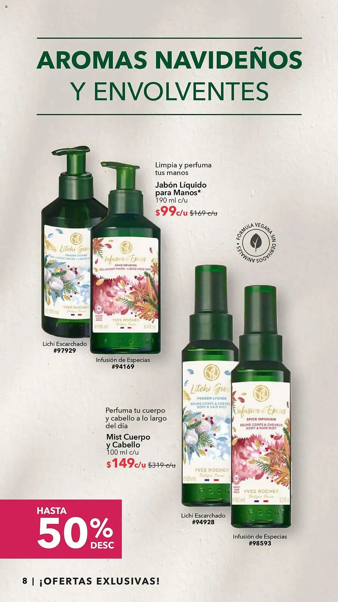 Catálogo de Catálogo Yves Rocher 5 de agosto al 26 de agosto 2025 - Pagina 8