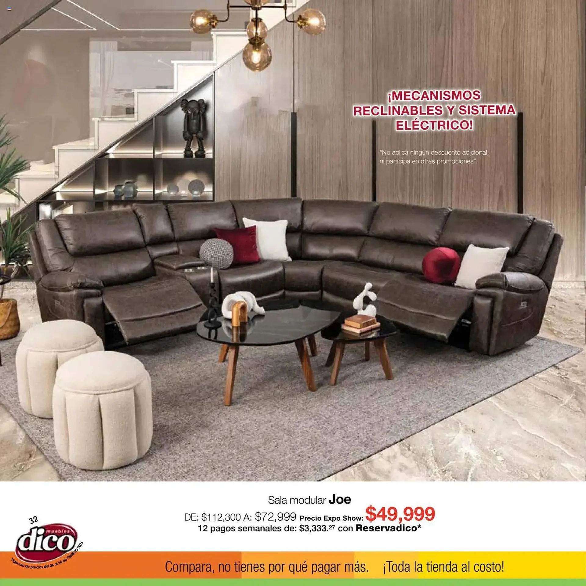 Catálogo de Catálogo Muebles Dico 6 de febrero al 25 de febrero 2026 - Pagina 32