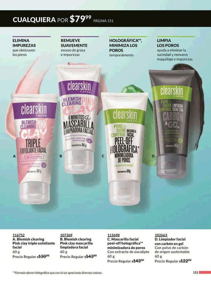 Catálogo de Avon COSMÉTICOS C10 15 de mayo al 19 de junio 2024 - Pagina 151