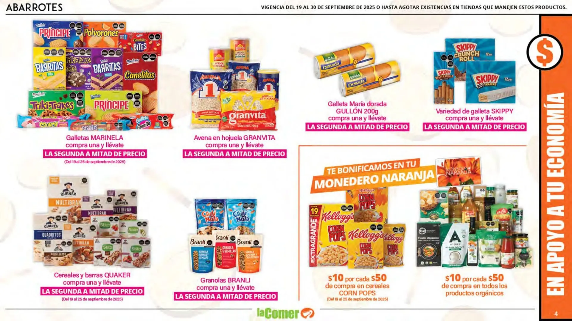 Catálogo de Folleto La Comer 19 de septiembre al 30 de septiembre 2025 - Pagina 4