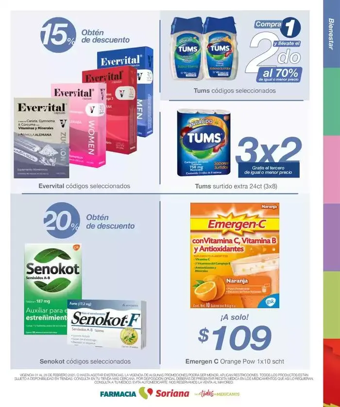 Catálogo de Folleto Farmacia Febrero Híper Nacional 4 de febrero al 28 de febrero 2025 - Pagina 2