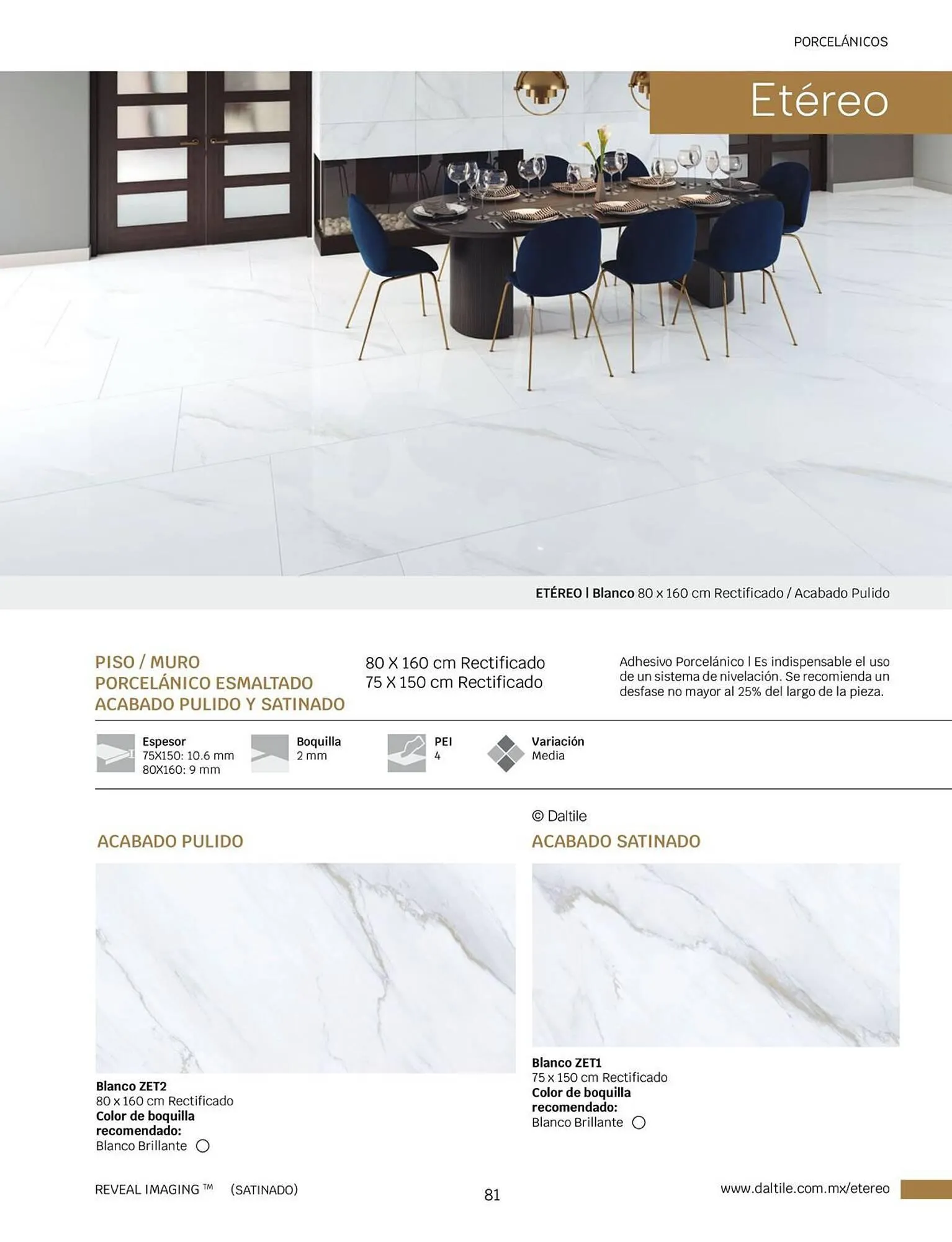 Catálogo de Catálogo Daltile 1 de enero al 31 de diciembre 2024 - Pagina 81