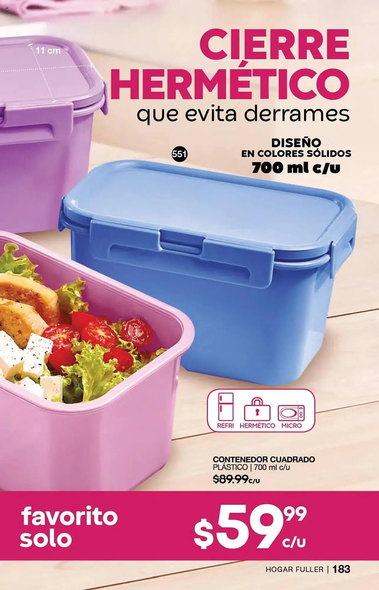 Catálogo de Catálogo Fuller 23 de julio al 27 de agosto 2025 - Pagina 185