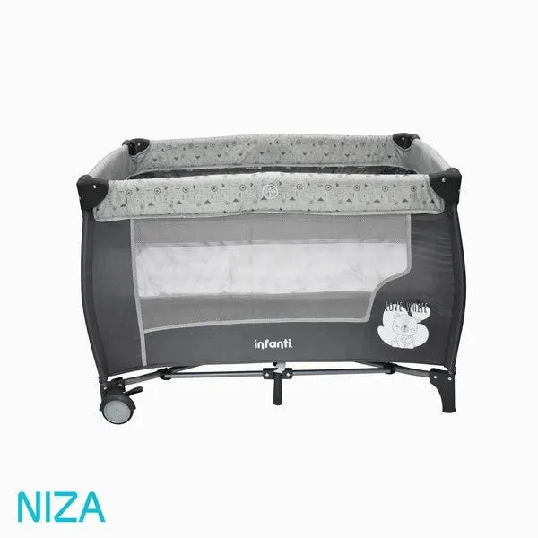 Cuna De Viaje Con Bolsa De Viaje Y Cambiador