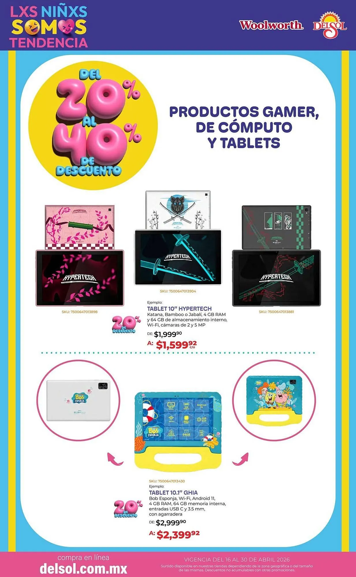 Catálogo de Folleto DelSol 22 de abril al 30 de abril 2026 - Pagina 12