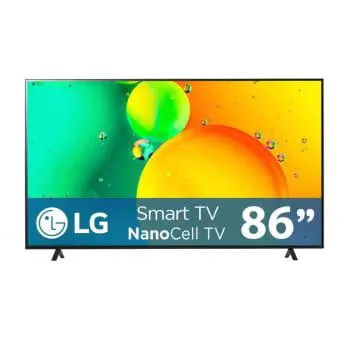 Pantalla LG 86 Pulgadas NanoCell Smart TV ThinQ AI 86NANO755QA