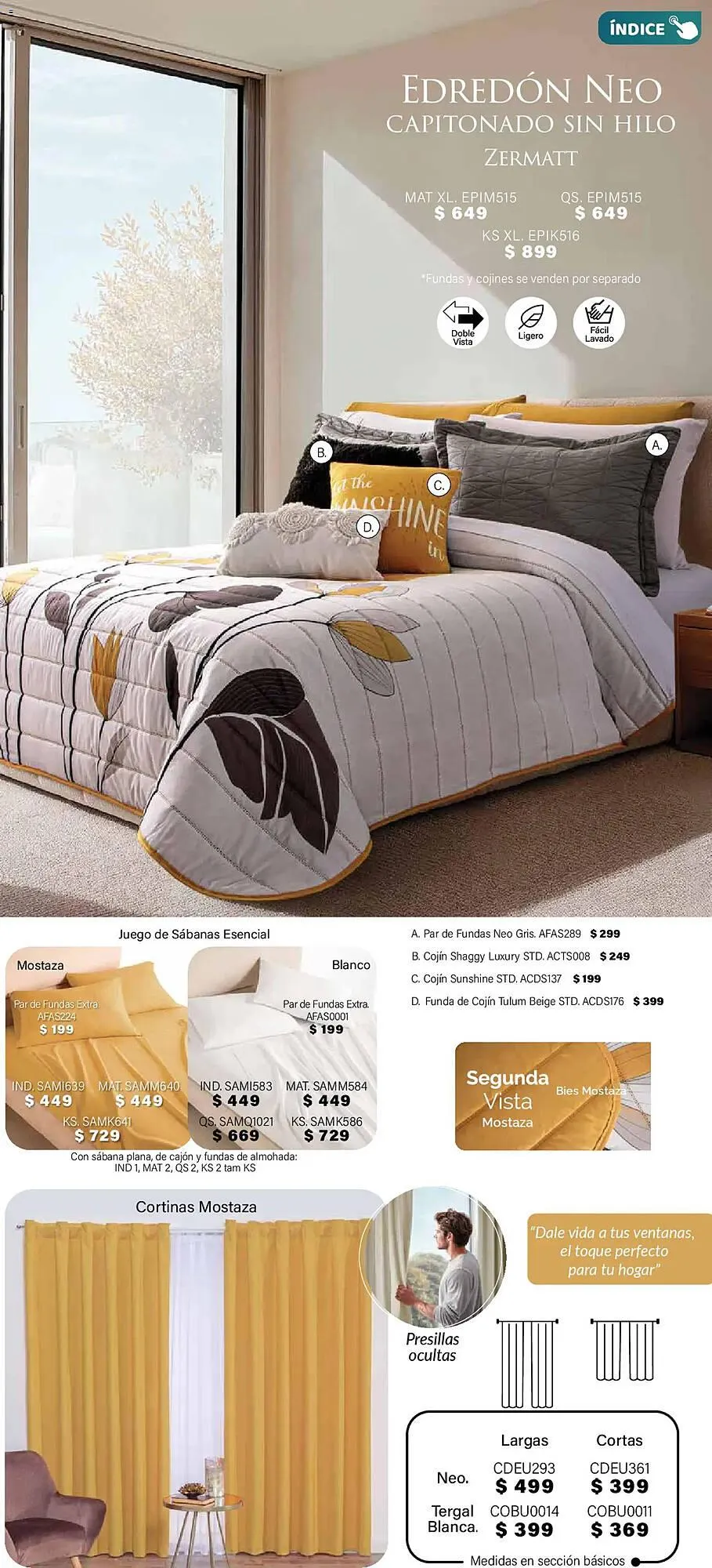 Catálogo de Catálogo Colchas Concord 1 de noviembre al 1 de febrero 2026 - Pagina 41