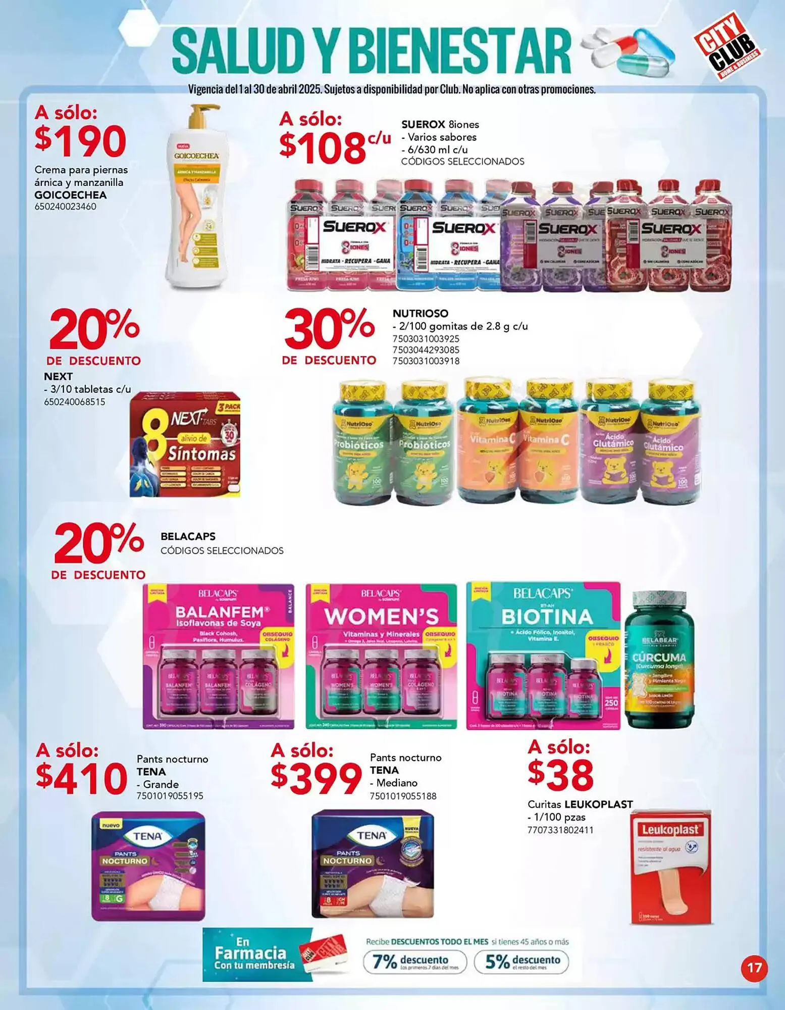 Catálogo de Catálogo City Club 1 de abril al 30 de abril 2025 - Pagina 17