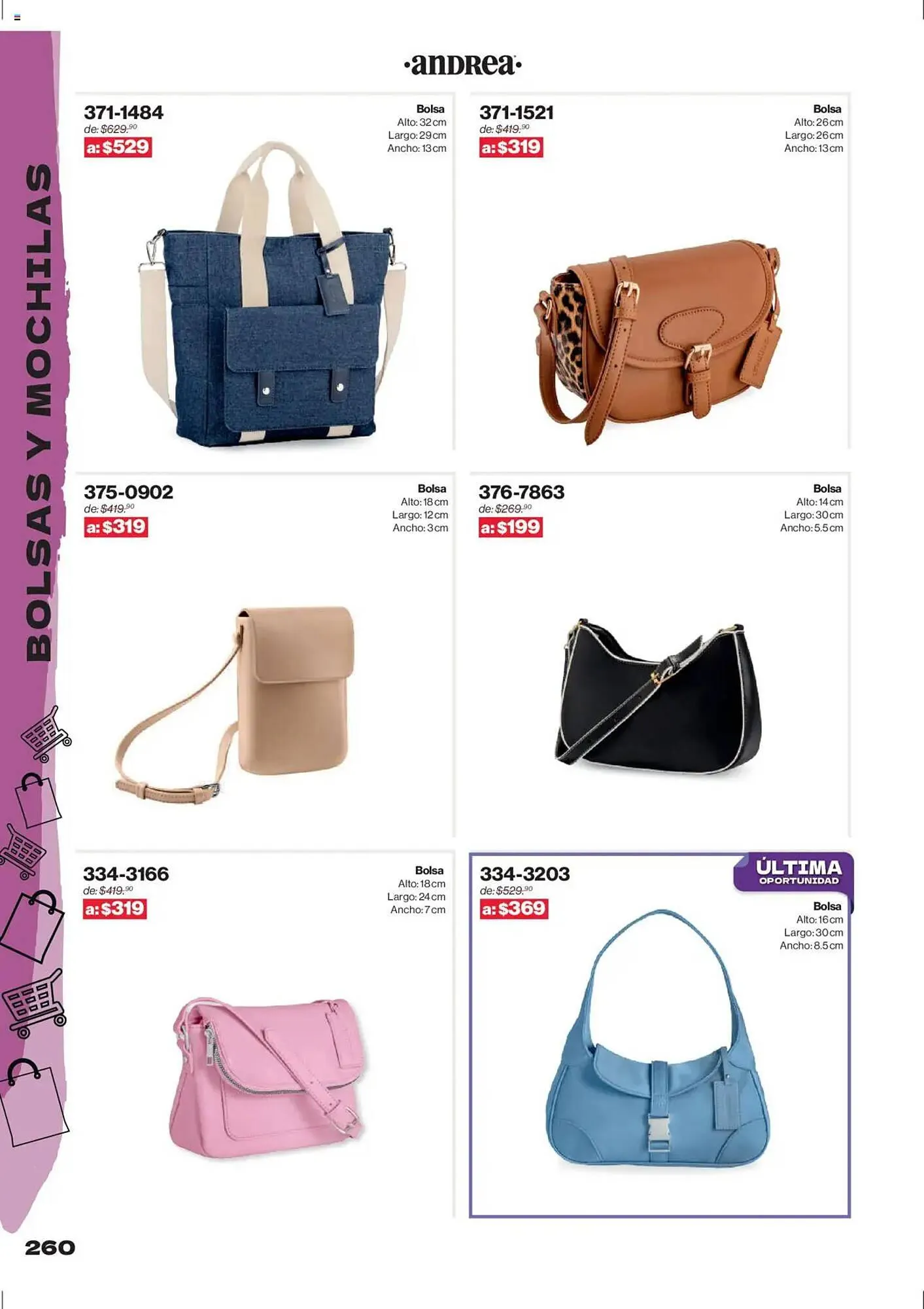 Catálogo de Catálogo Andrea 10 de agosto al 2 de noviembre 2025 - Pagina 260