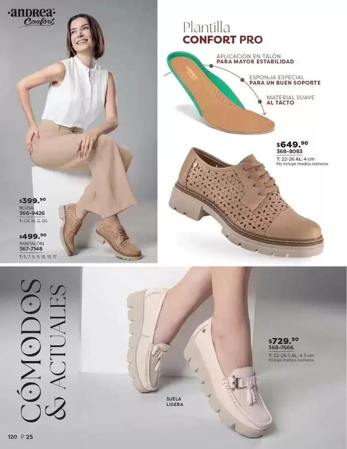 Catálogo de ANDREA | CALZADO DAMA 26 de enero al 24 de mayo 2025 - Pagina 120