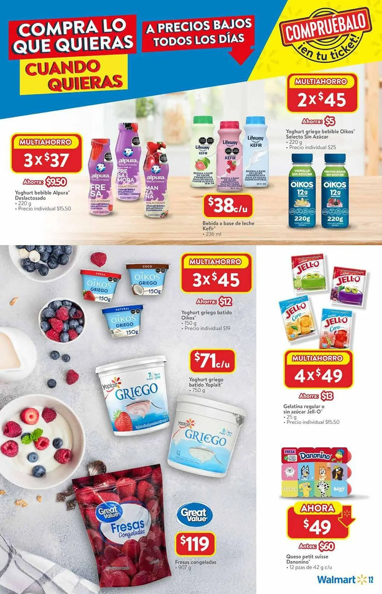 Catálogo de Catálogo Walmart 3 de julio al 23 de julio 2025 - Pagina 12