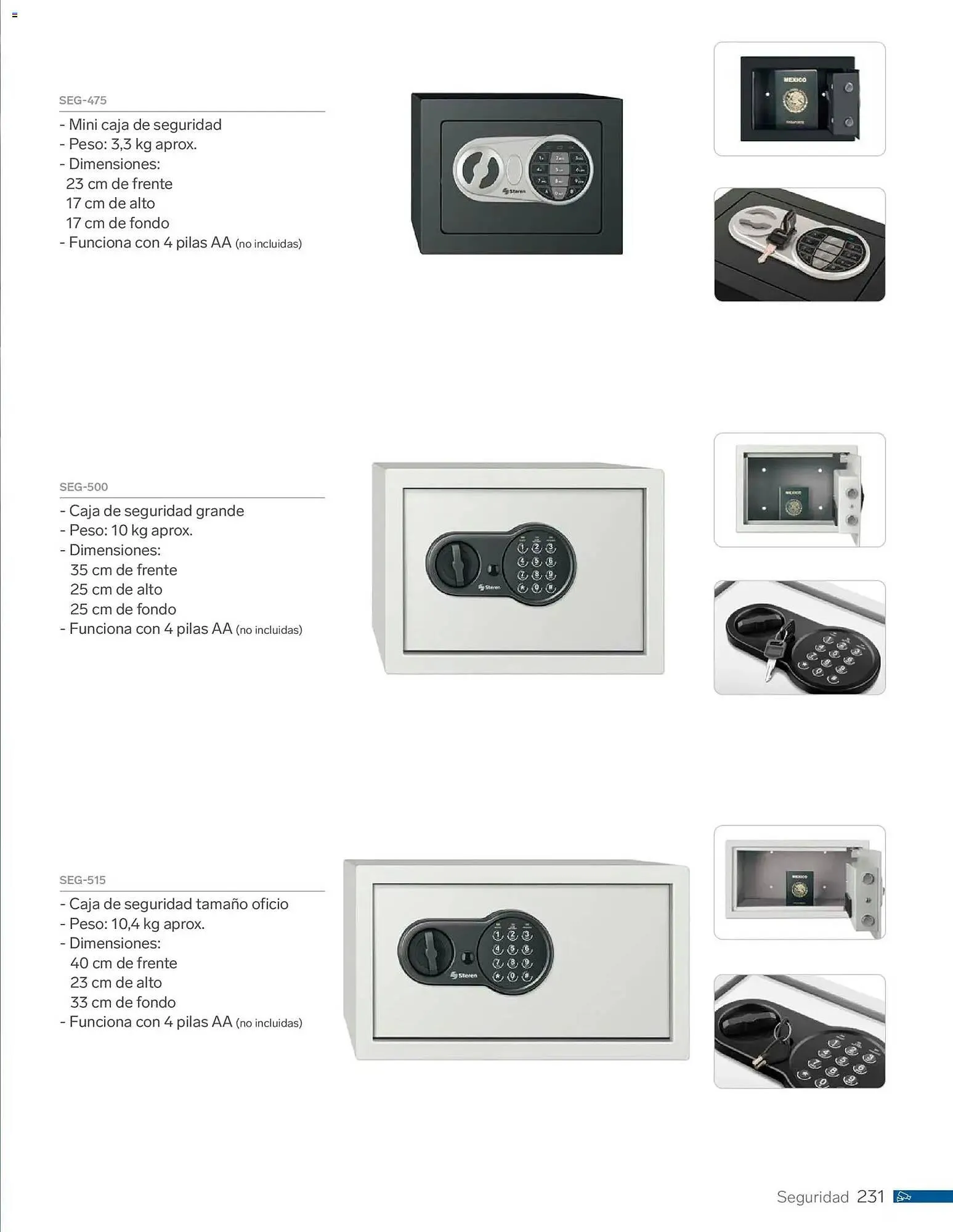 Catálogo de Catálogo Steren 1 de enero al 1 de enero 2027 - Pagina 243