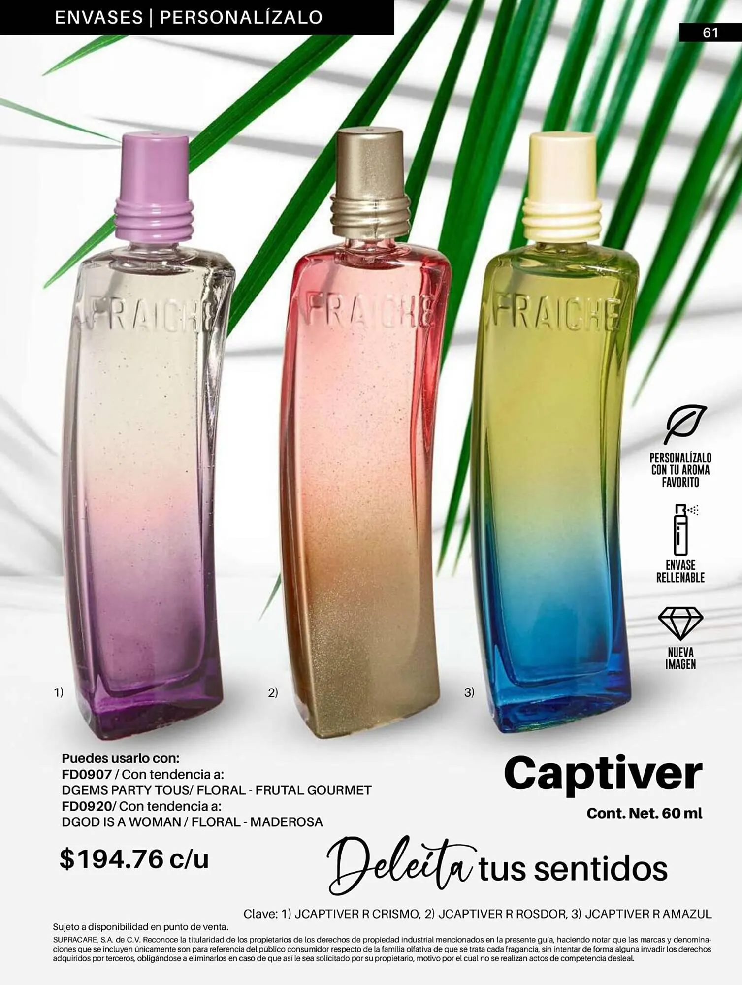 Catálogo de Catálogo Fraiche 6 de junio al 23 de septiembre 2023 - Pagina 61