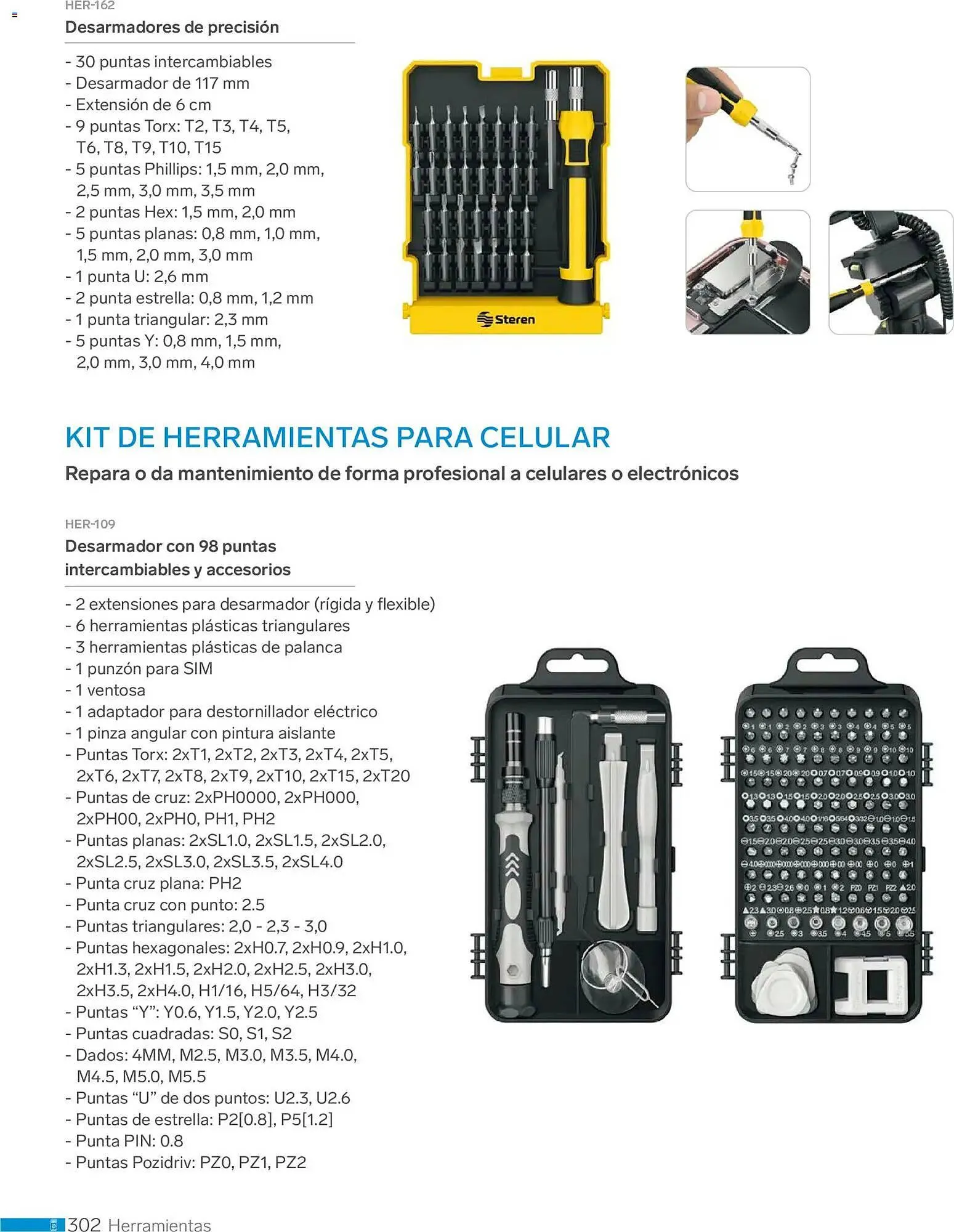 Catálogo de Catálogo Steren 1 de enero al 1 de enero 2027 - Pagina 314