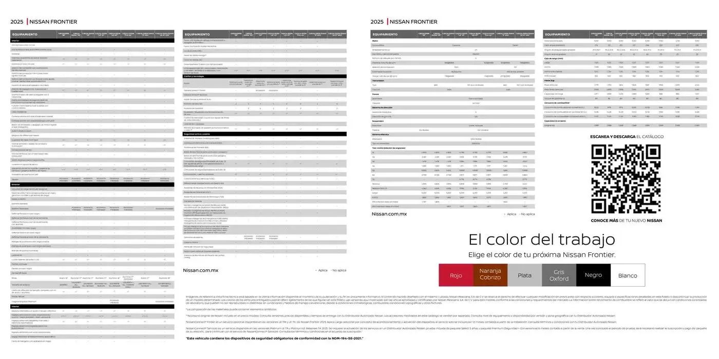 Catálogo de Nissan Frontier 2 de abril al 2 de abril 2026 - Pagina 8