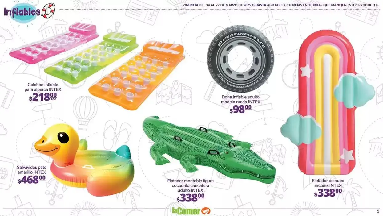 Catálogo de La Comer - Vacaciones 14 de marzo al 27 de marzo 2025 - Pagina 5
