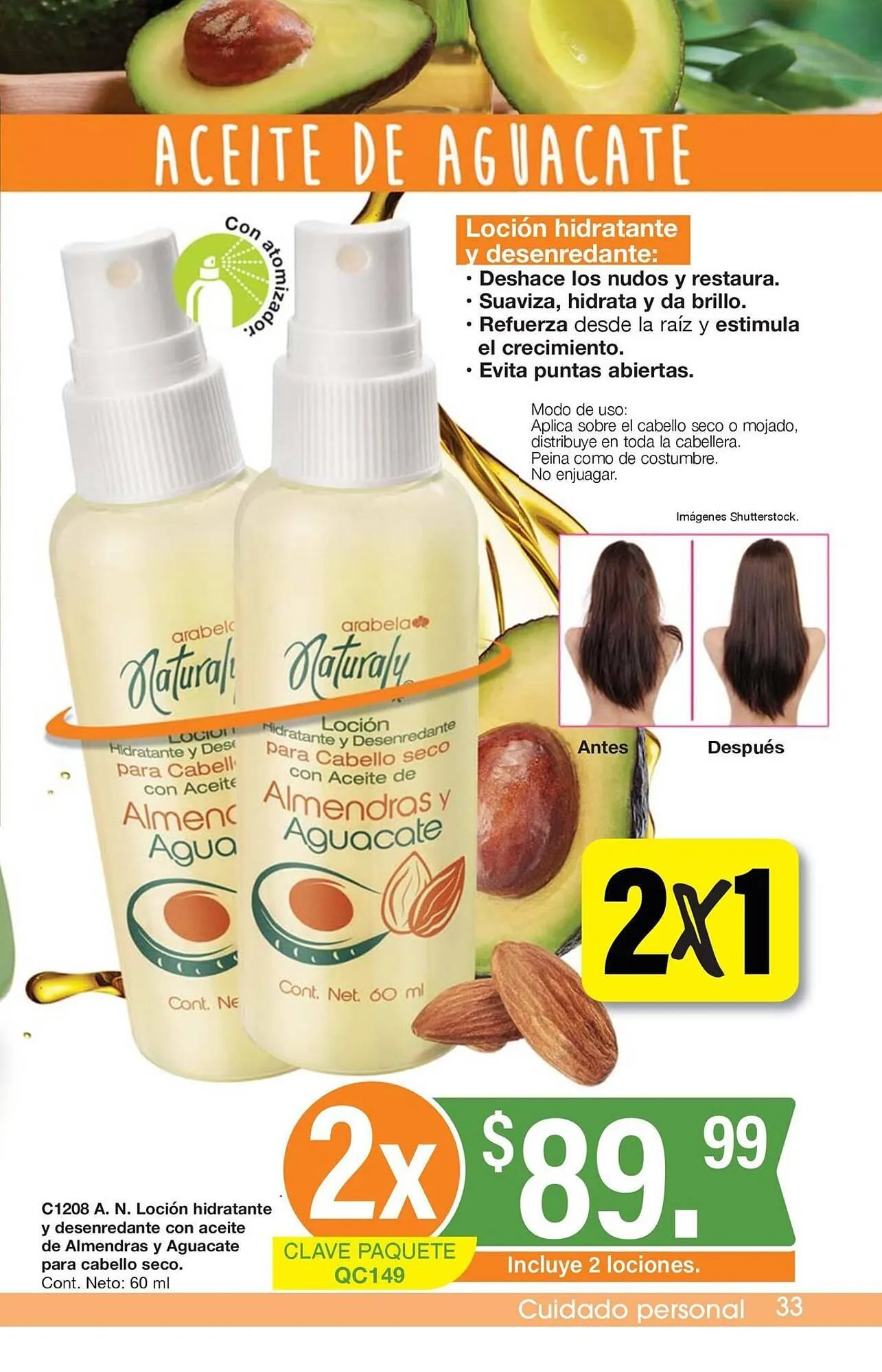 Catálogo de Catálogo Arabela 19 de junio al 10 de julio 2025 - Pagina 33