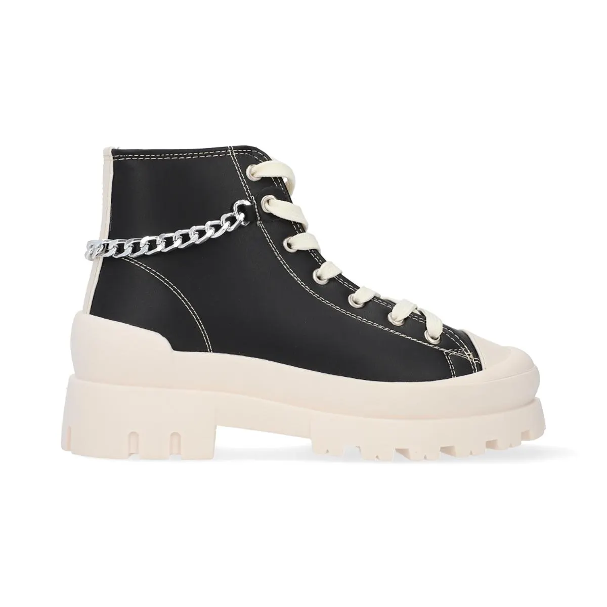 BOTÍN OZONO PARA MUJER ESTILO 651901 NEGRO