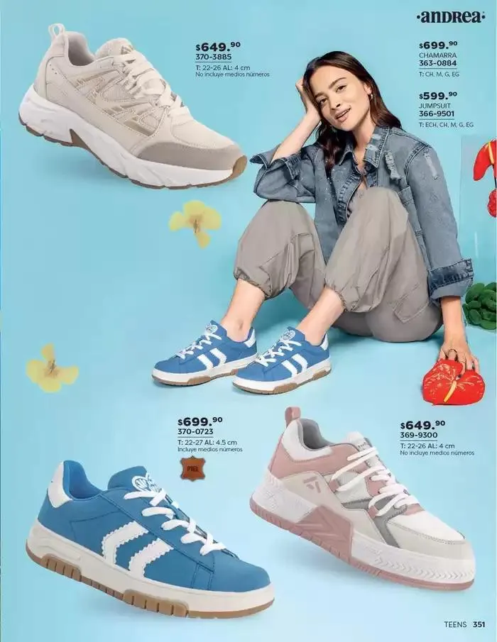 Catálogo de ANDREA | ANDREA TEENS 26 de enero al 24 de mayo 2025 - Pagina 19