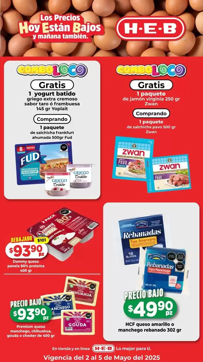 Catálogo de Ofertas HEB 2 de mayo al 5 de mayo 2025 - Pagina 2
