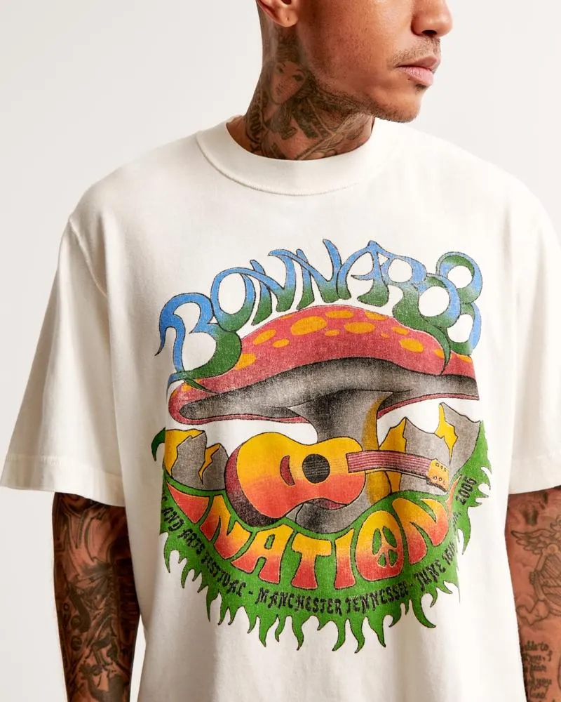 Cropped Bonnaroo Graphic Tee