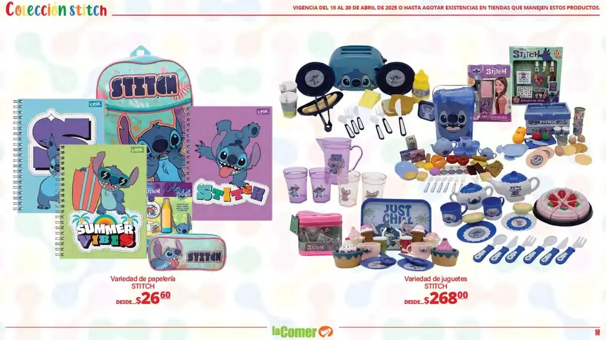 Catálogo de La Comer Dia del Niño 18 de abril al 30 de abril 2025 - Pagina 18