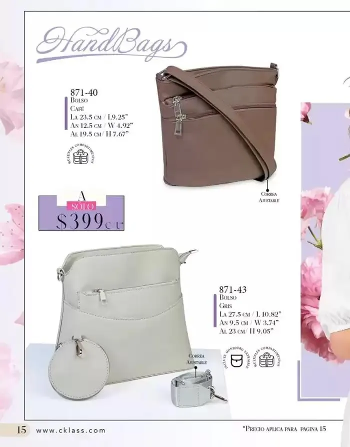 Catálogo de Catálogo Cklass Bolsos Primavera Verano 7 de enero al 30 de junio 2025 - Pagina 7