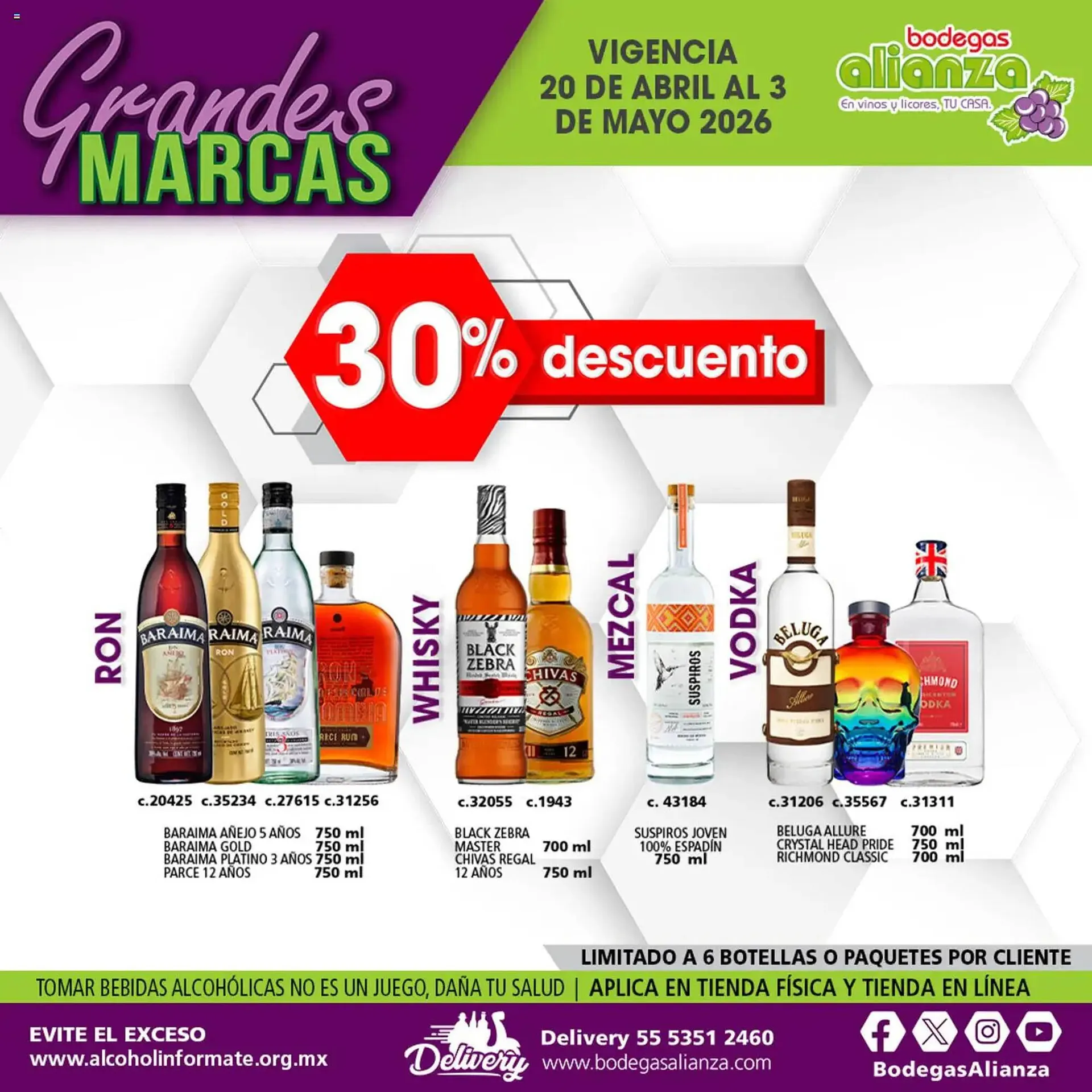 Catálogo de Folleto Bodegas Alianza 20 de abril al 3 de mayo 2026 - Pagina 3