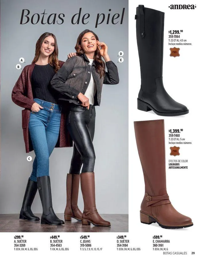 Catálogo de ANDREA - CALZADO DAMA 26 de agosto al 25 de enero 2025 - Pagina 121