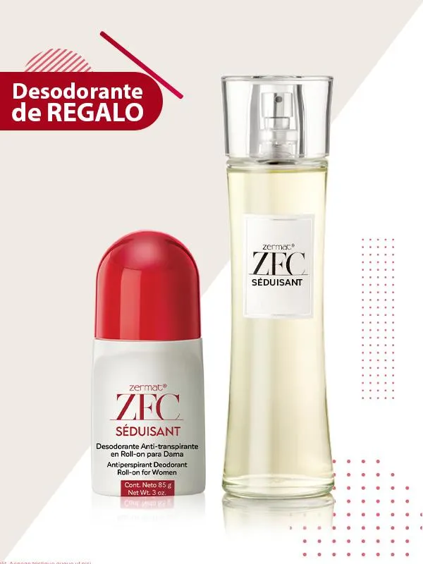 Fragancia ZFC Senzuel Séduisant 100ml + Desodorante de REGALO