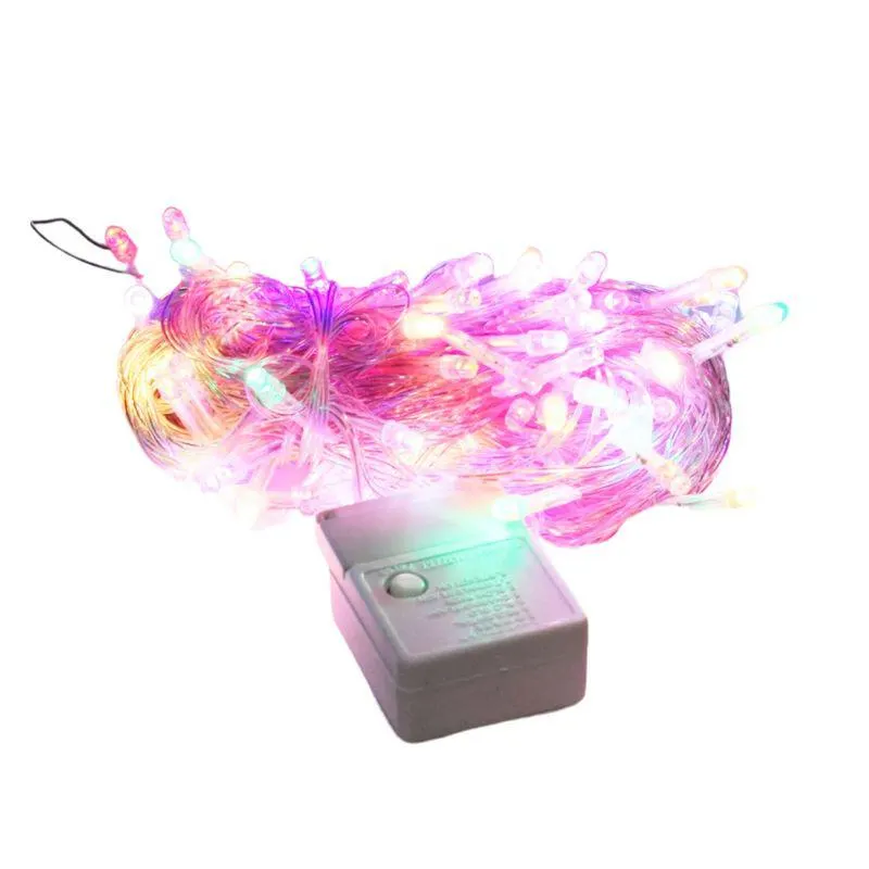 Serie Decorativa Navideña de 100 Focos LED Multicolor 8m