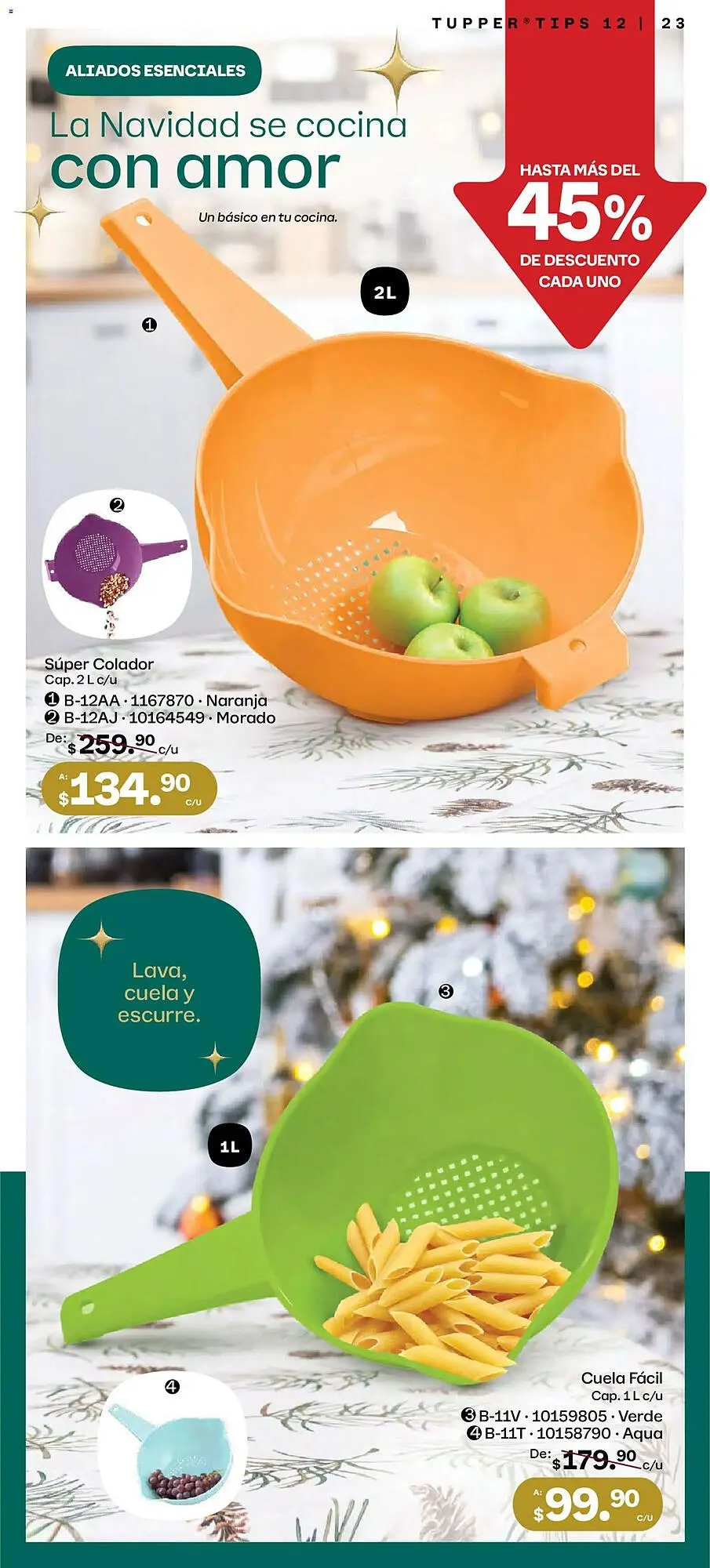 Catálogo de Catálogo Tupperware 3 de noviembre al 1 de diciembre 2025 - Pagina 23