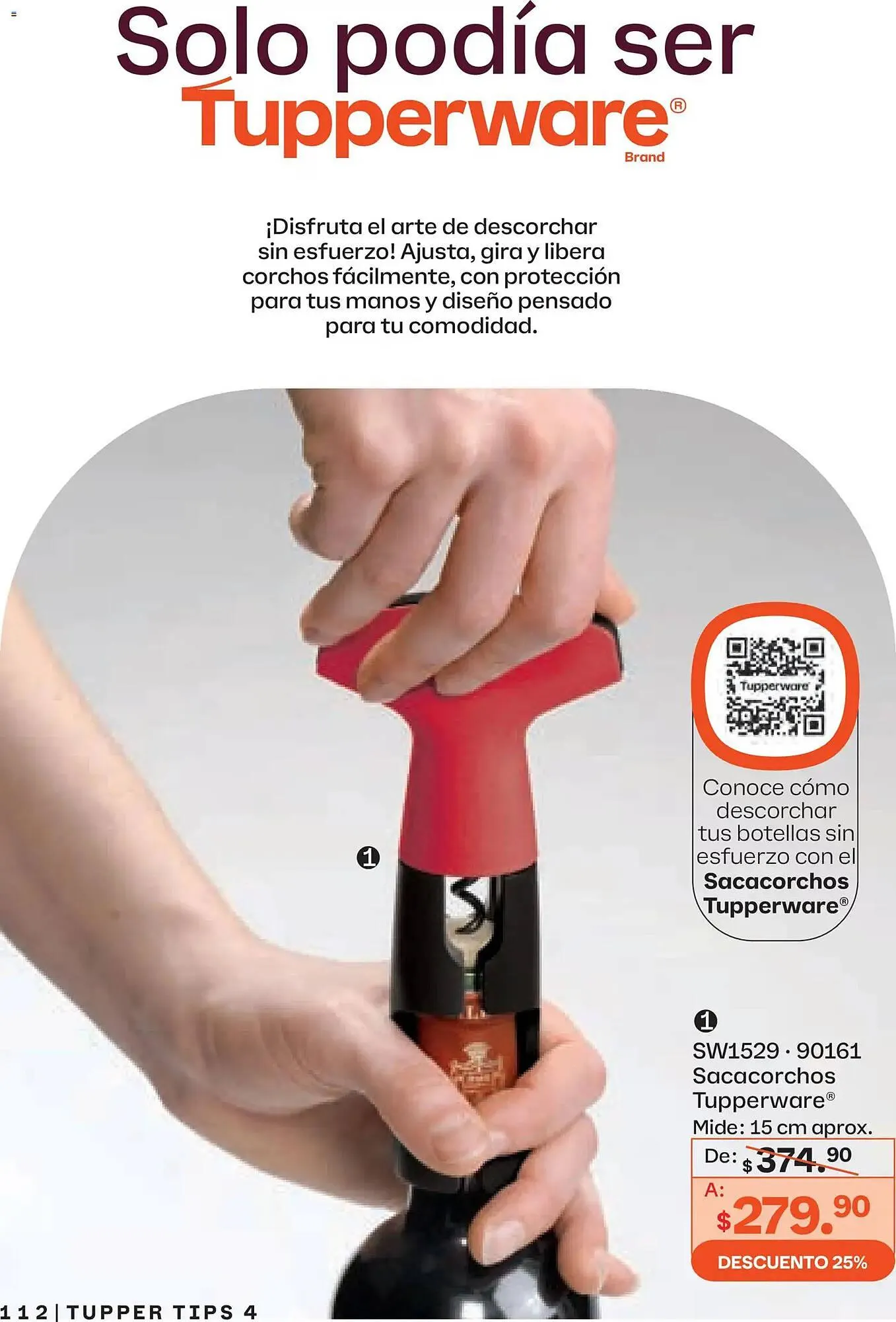 Catálogo de Catálogo Tupperware 23 de marzo al 20 de abril 2026 - Pagina 112