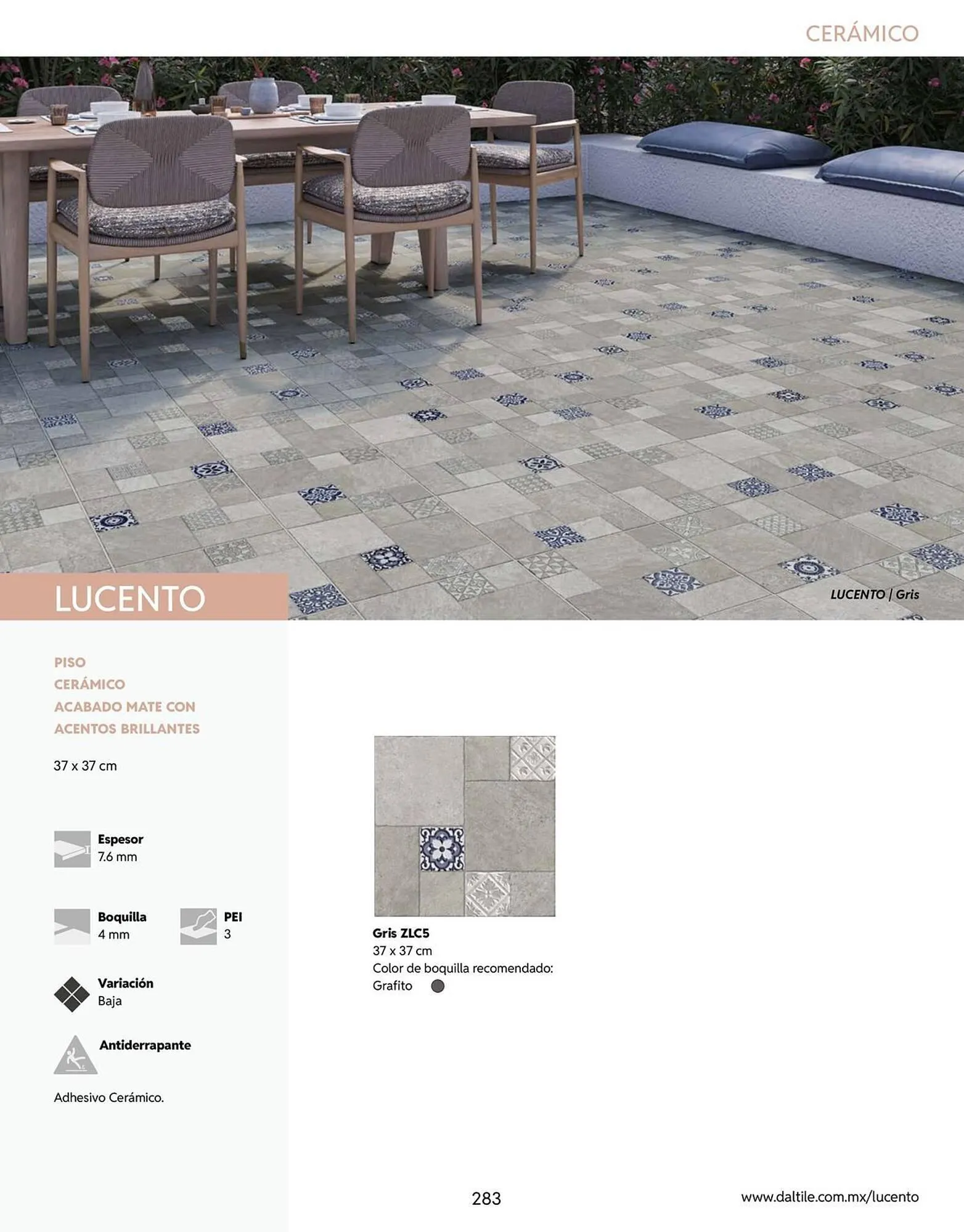 Catálogo de Catálogo Daltile 13 de enero al 31 de diciembre 2026 - Pagina 283