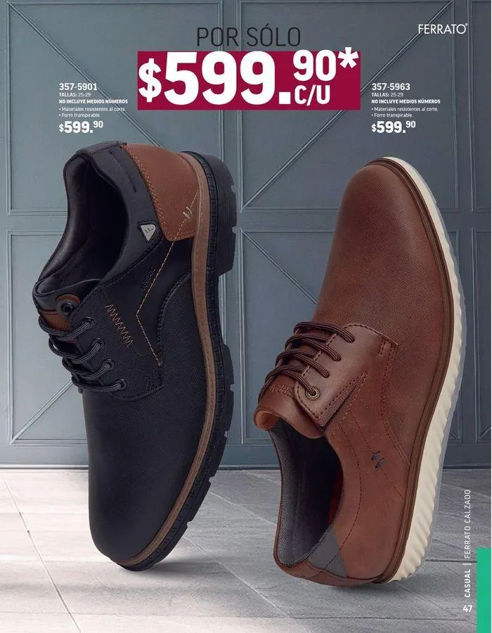 Catálogo de ANDREA - CALZADO CABALLERO 26 de agosto al 25 de enero 2025 - Pagina 137