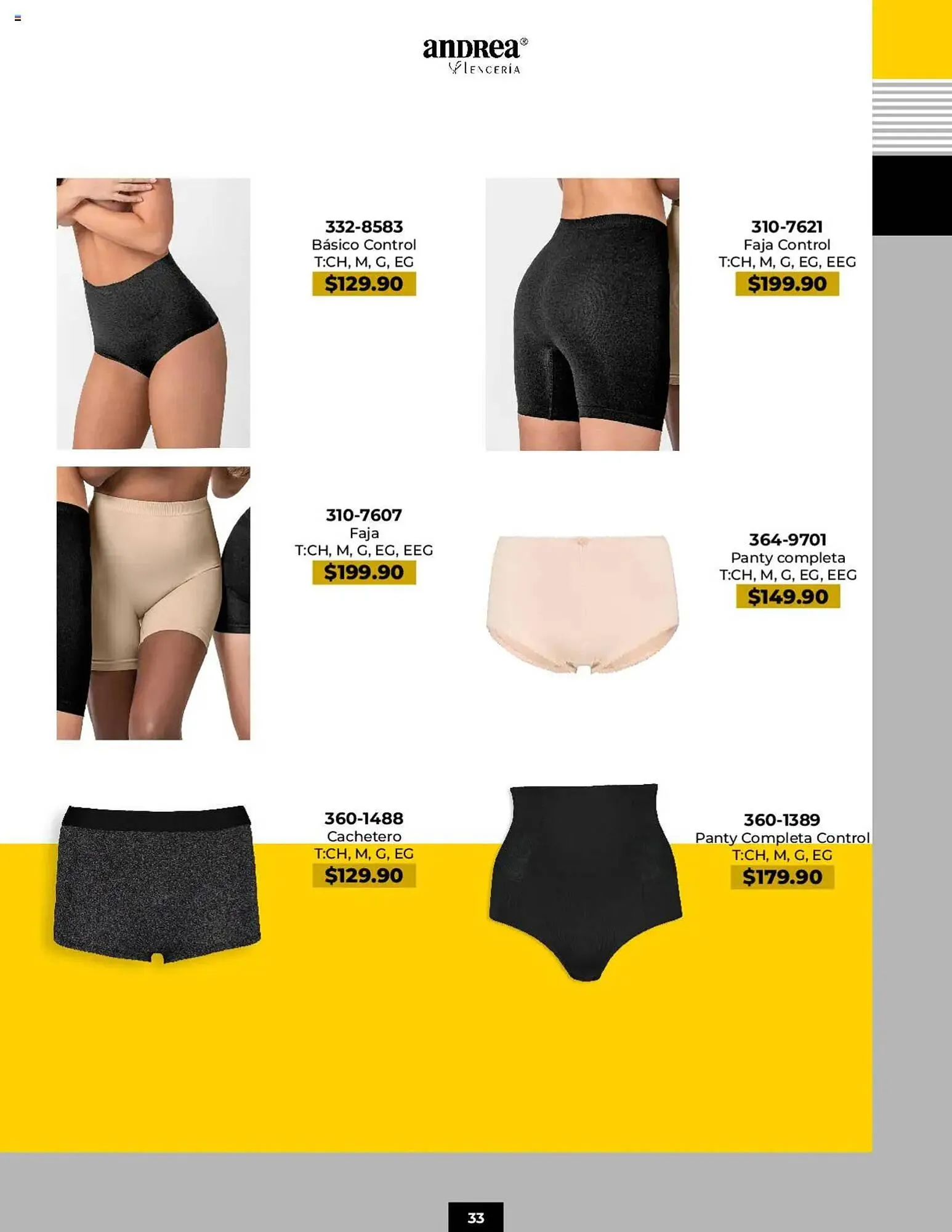 Catálogo de Catálogo Andrea 4 de mayo al 2 de agosto 2025 - Pagina 33