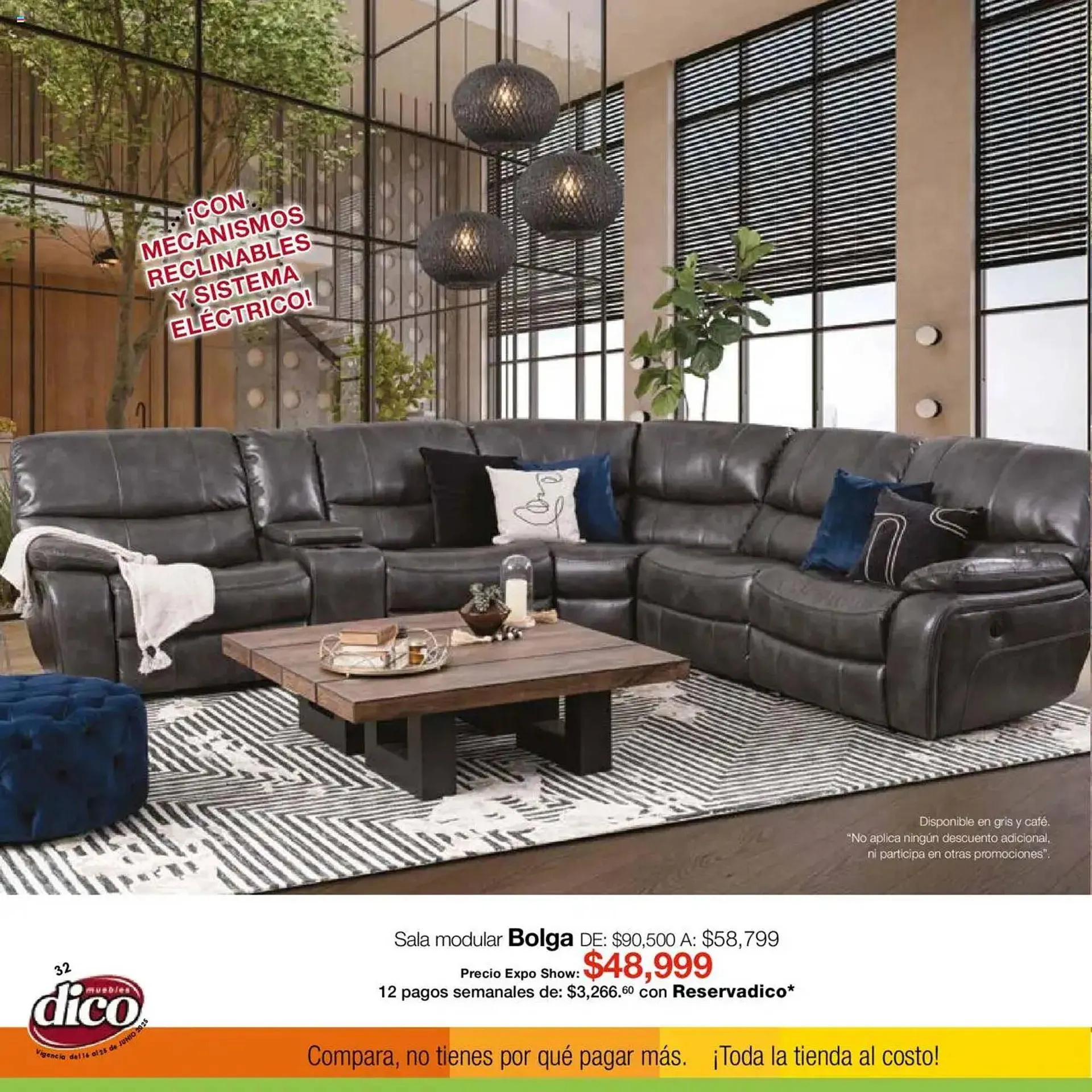 Catálogo de Catálogo Muebles Dico 12 de junio al 25 de junio 2025 - Pagina 32