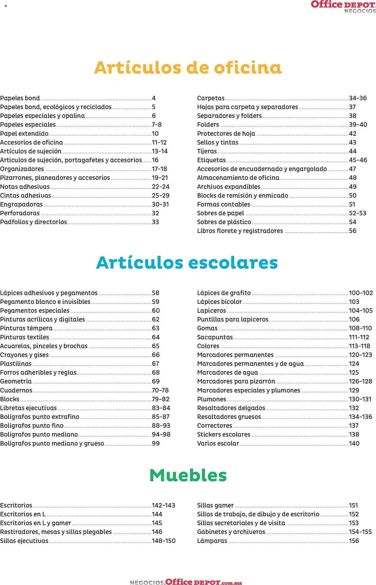Catálogo de Catálogo Office Depot 12 de enero al 1 de enero 2027 - Pagina 3