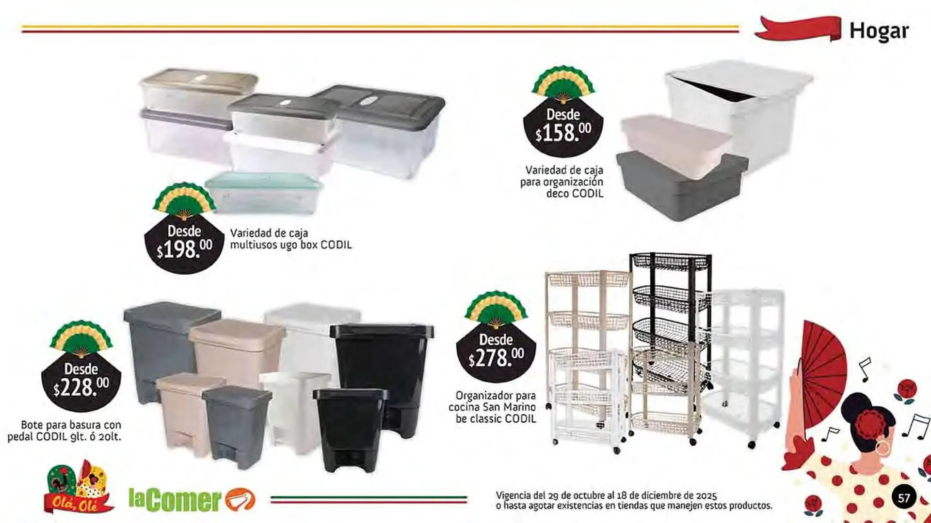 Catálogo de Folleto La Comer 29 de octubre al 18 de diciembre 2025 - Pagina 57