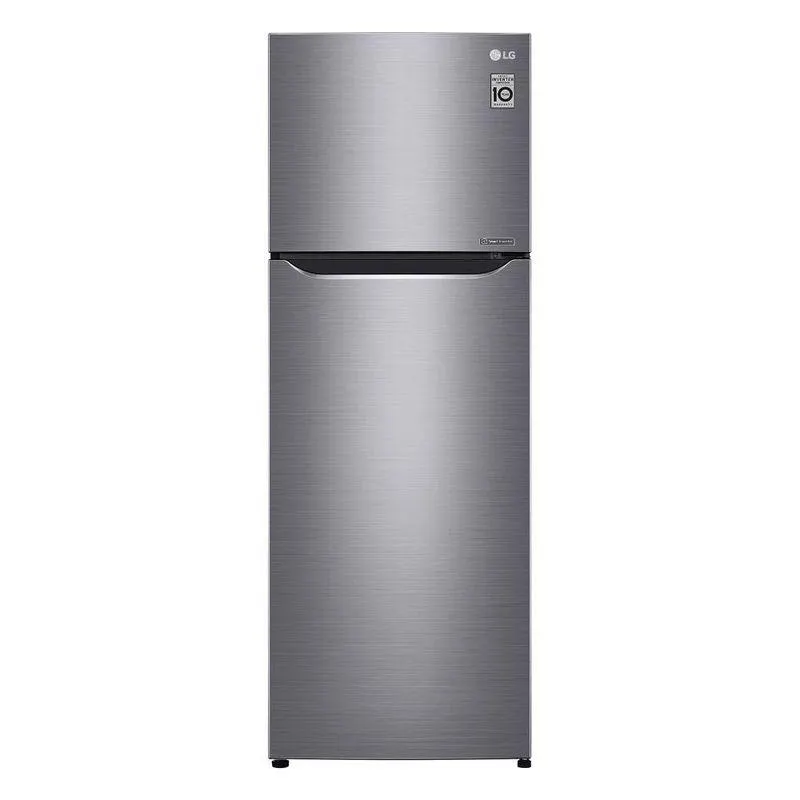 Refrigerador LG 11 Pies Top Mount GT32BDC Platinum Silver